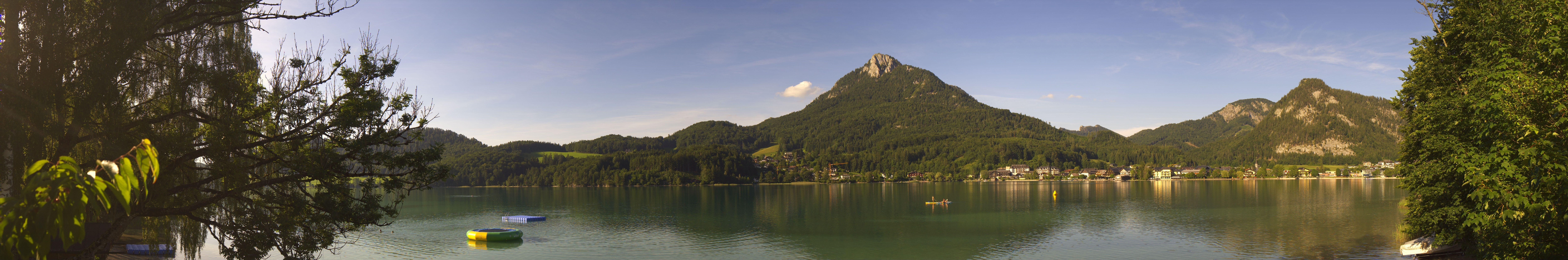 Archiv Foto Webcam Fuschlsee Panoramablick