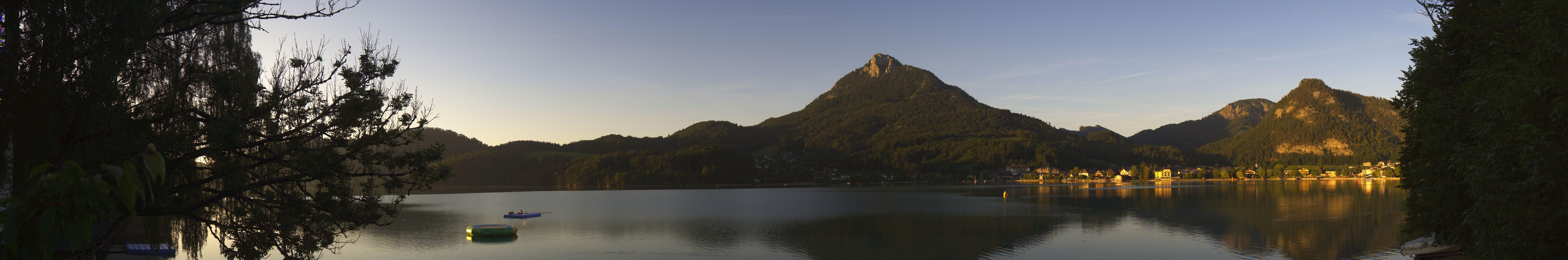 Archiv Foto Webcam Fuschlsee Panoramablick
