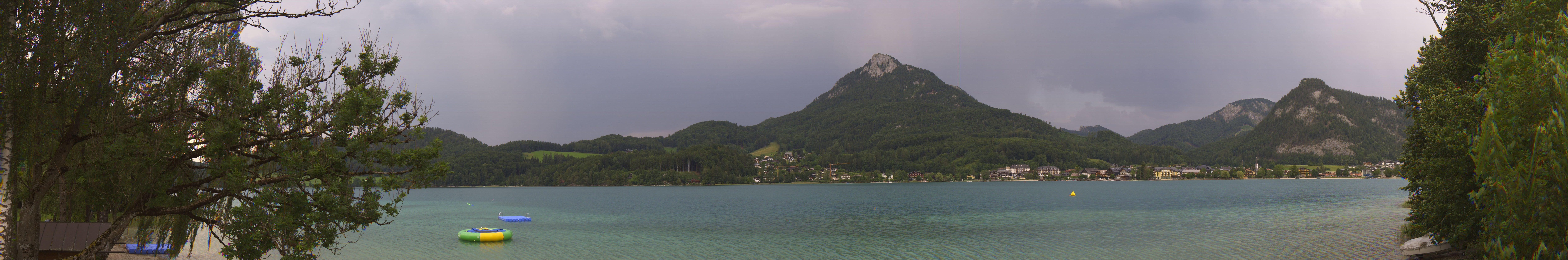Archiv Foto Webcam Fuschlsee Panoramablick
