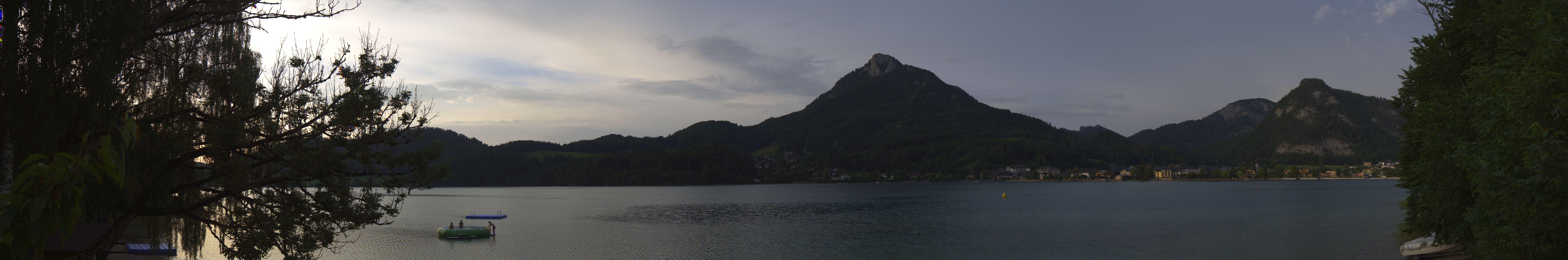 Archiv Foto Webcam Fuschlsee Panoramablick