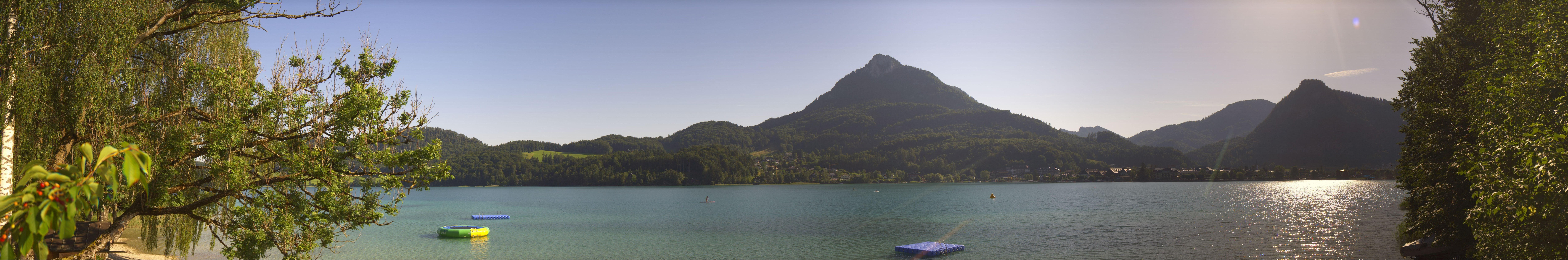 Archiv Foto Webcam Fuschlsee Panoramablick