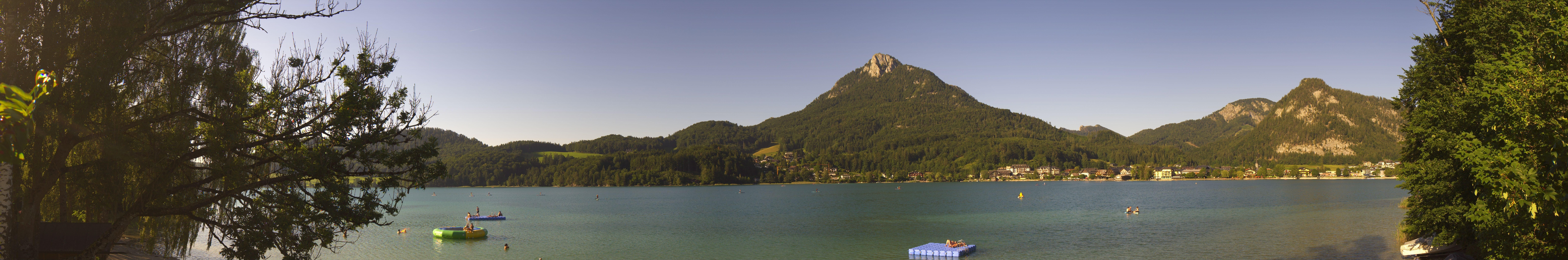 Archiv Foto Webcam Fuschlsee Panoramablick