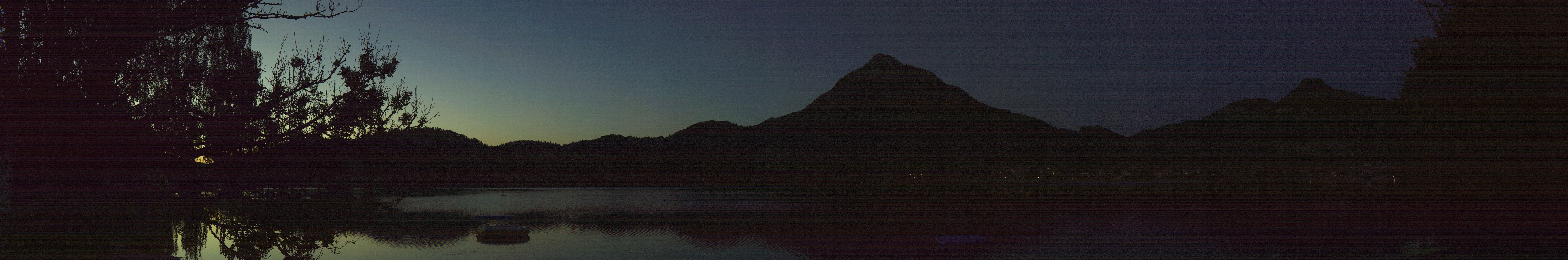 Archiv Foto Webcam Fuschlsee Panoramablick