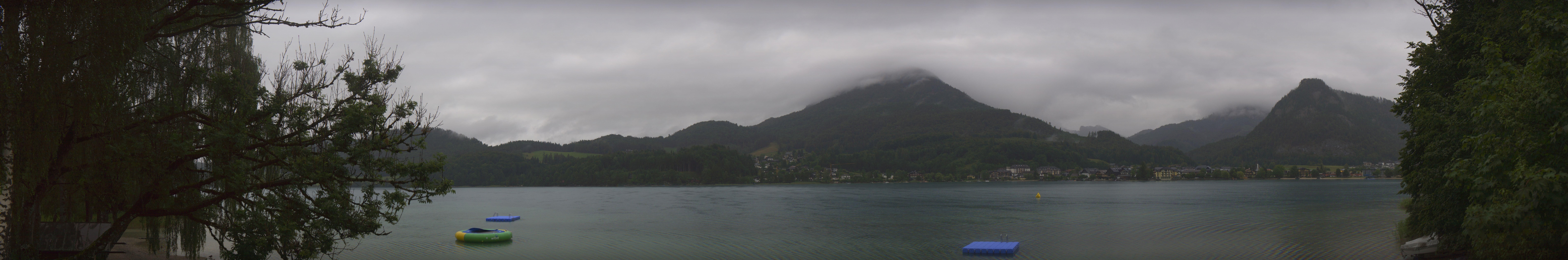 Archiv Foto Webcam Fuschlsee Panoramablick