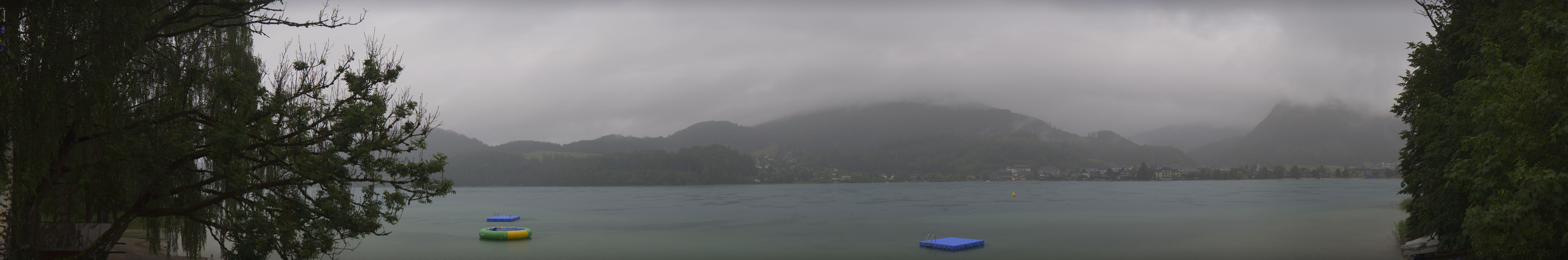 Archiv Foto Webcam Fuschlsee Panoramablick