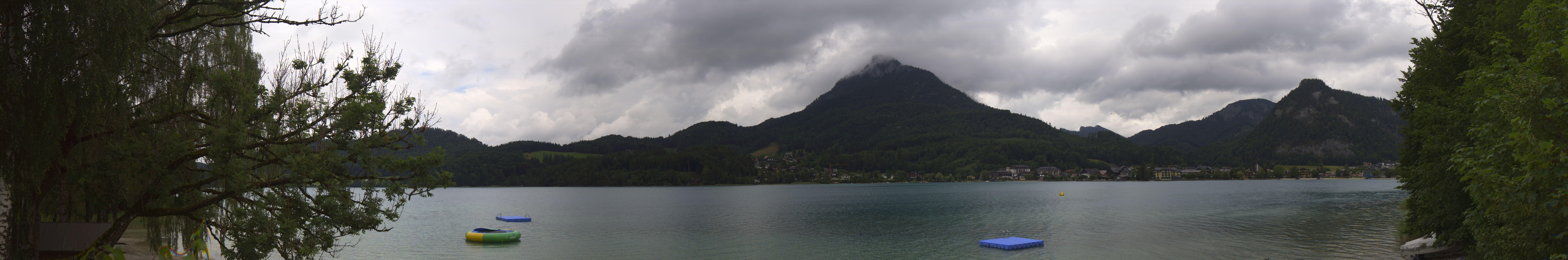 Archiv Foto Webcam Fuschlsee Panoramablick