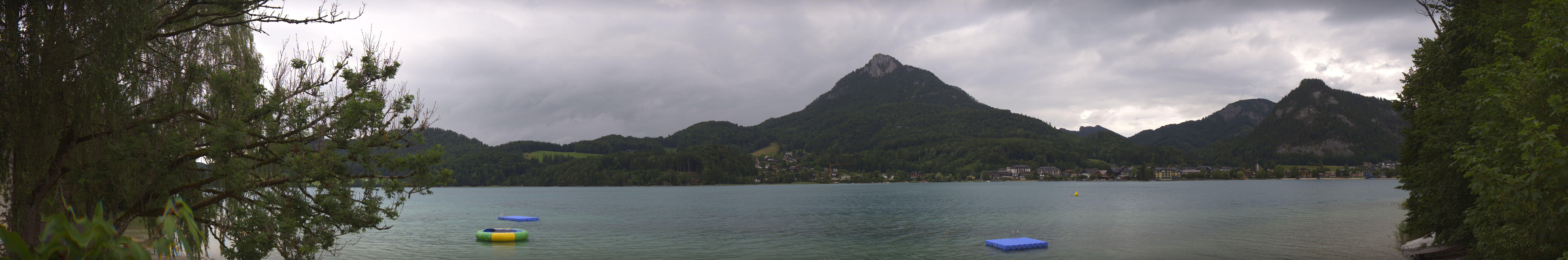 Archiv Foto Webcam Fuschlsee Panoramablick
