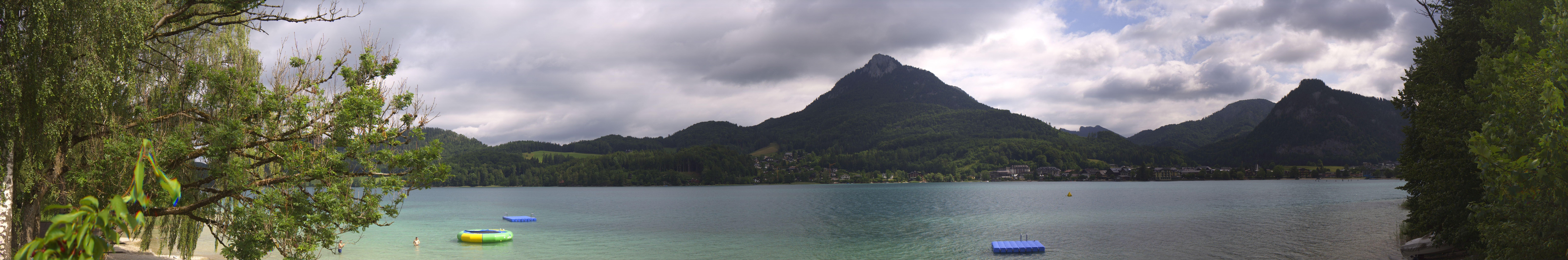 Archiv Foto Webcam Fuschlsee Panoramablick
