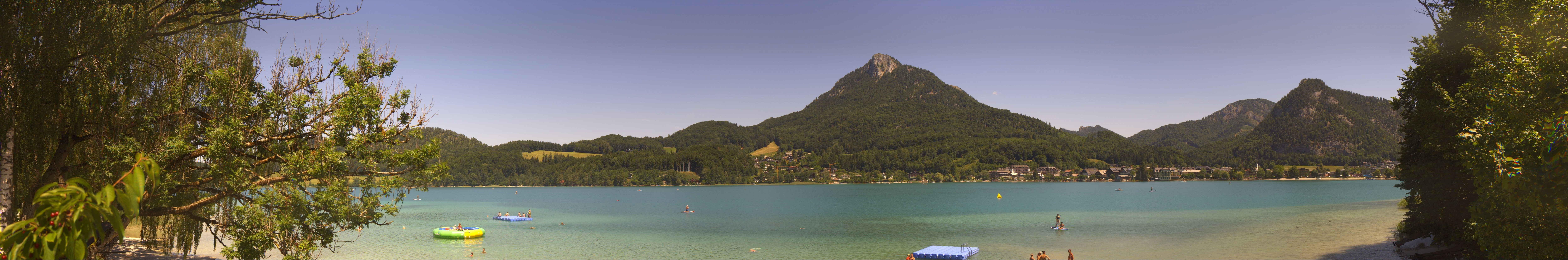 Archiv Foto Webcam Fuschlsee Panoramablick
