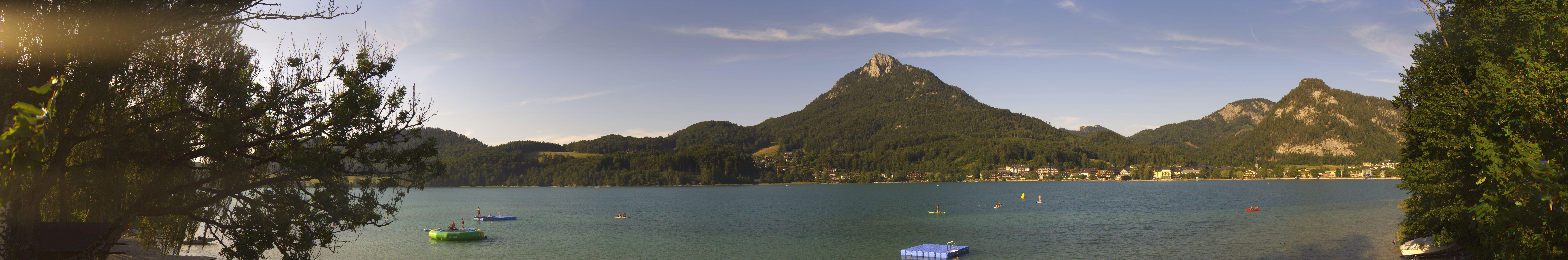Archiv Foto Webcam Fuschlsee Panoramablick