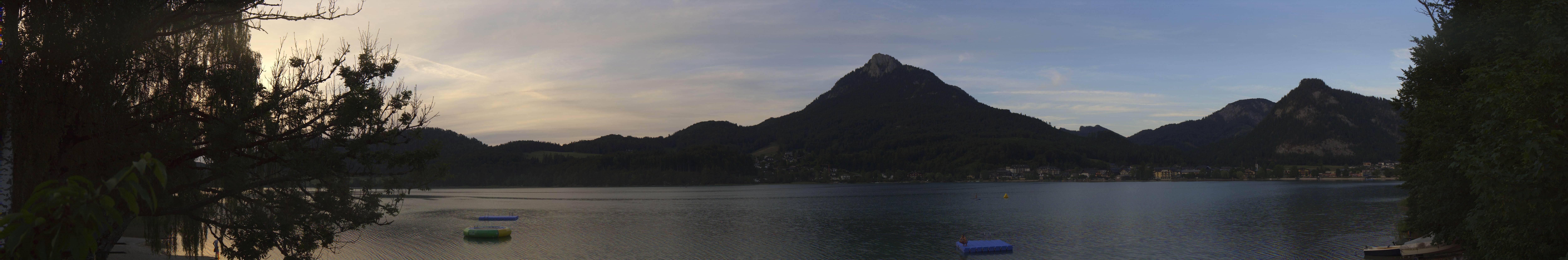 Archiv Foto Webcam Fuschlsee Panoramablick