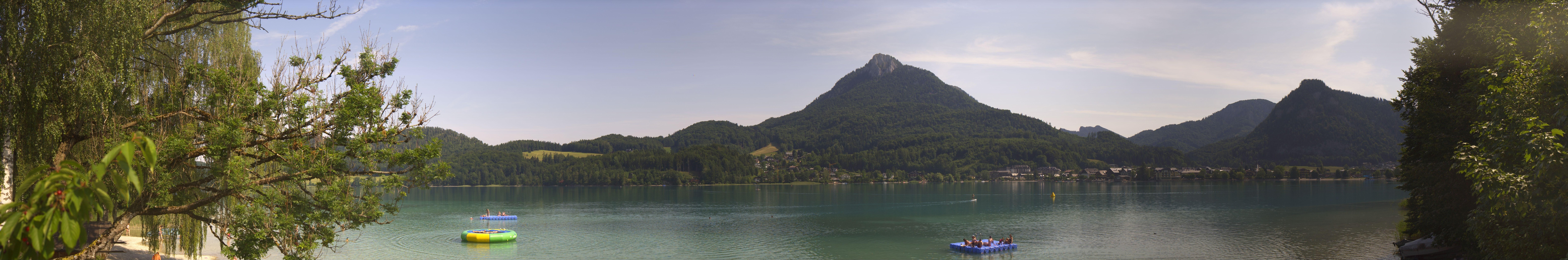 Archiv Foto Webcam Fuschlsee Panoramablick