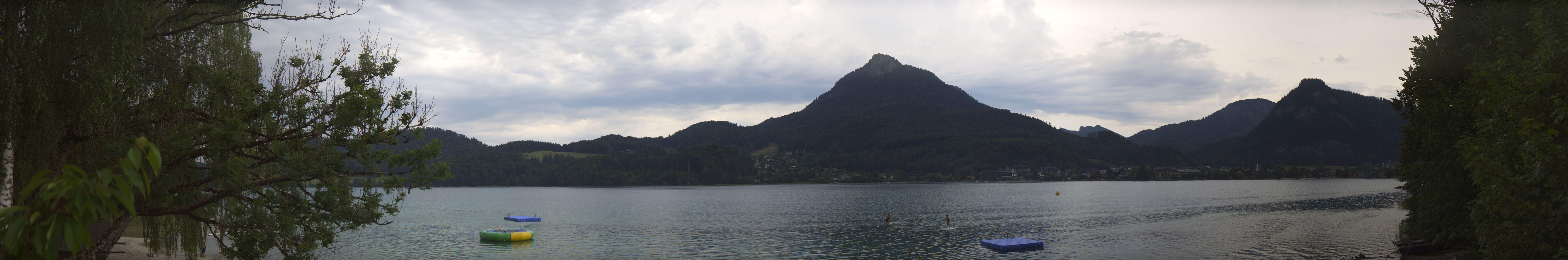 Archiv Foto Webcam Fuschlsee Panoramablick