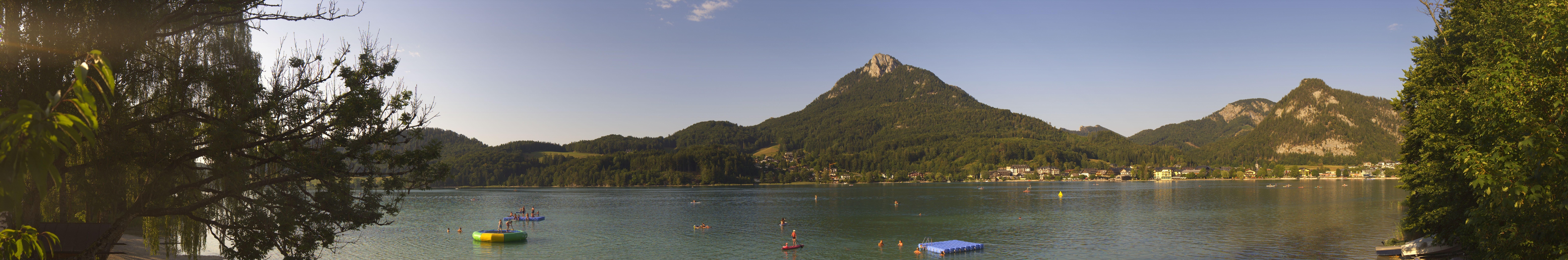 Archived image Webcam Fuschl am See: Panoramic View