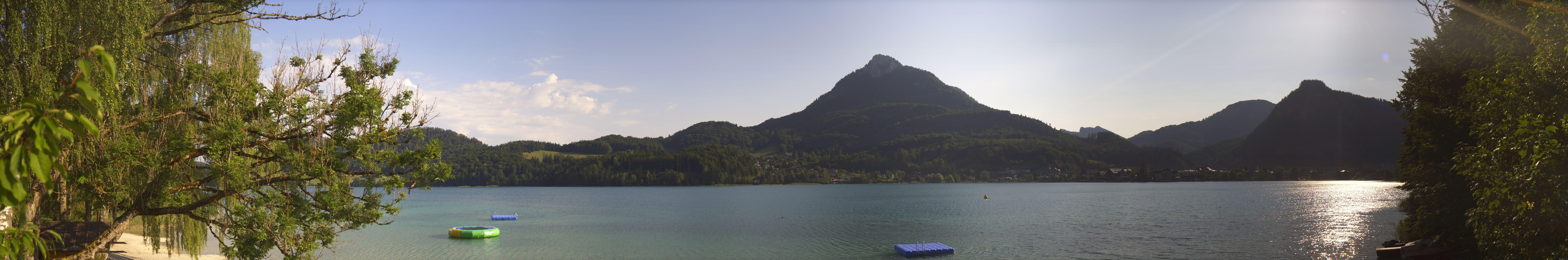 Archiv Foto Webcam Fuschlsee Panoramablick