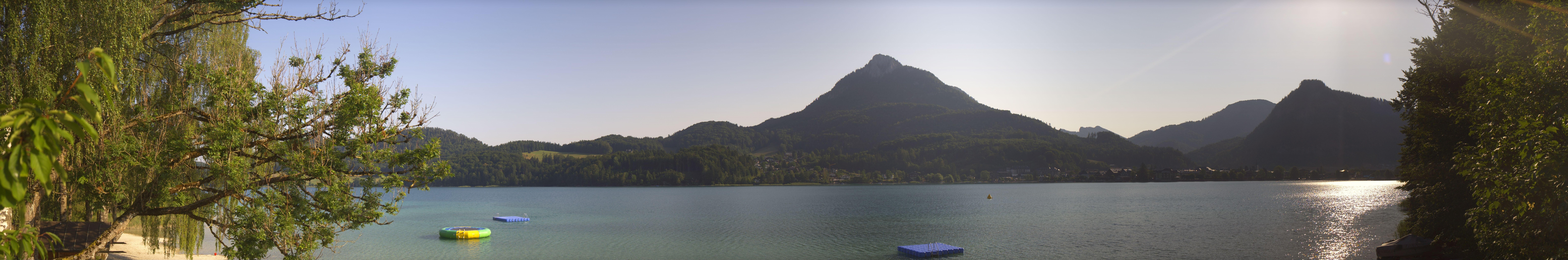 Archiv Foto Webcam Fuschlsee Panoramablick
