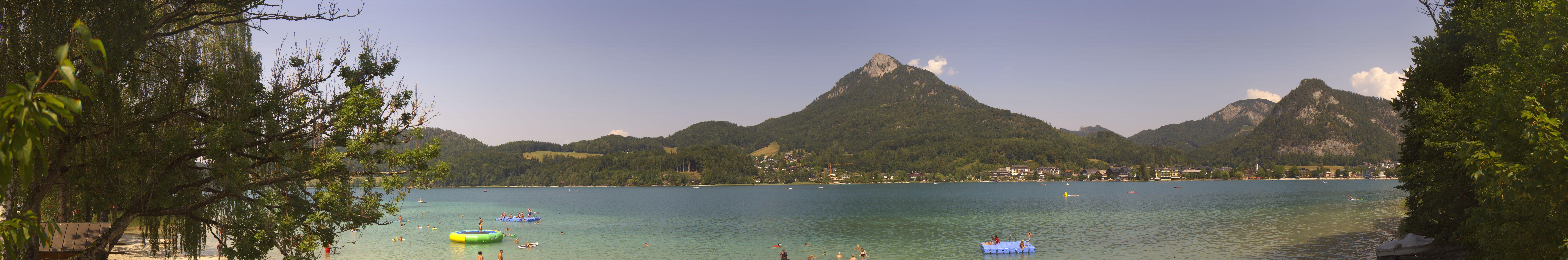 Archiv Foto Webcam Fuschlsee Panoramablick