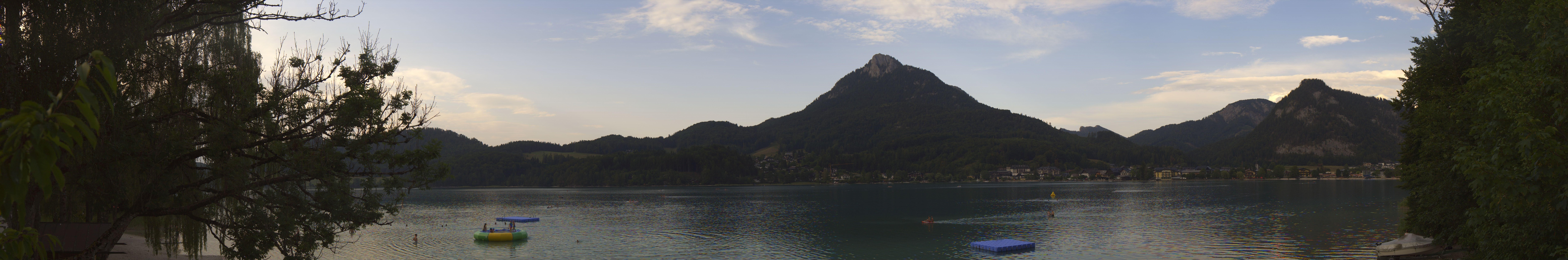 Archiv Foto Webcam Fuschlsee Panoramablick