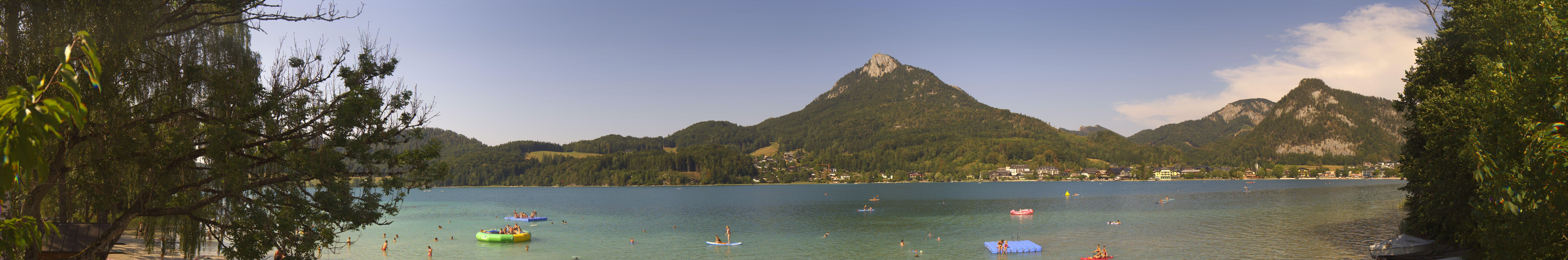 Archiv Foto Webcam Fuschlsee Panoramablick