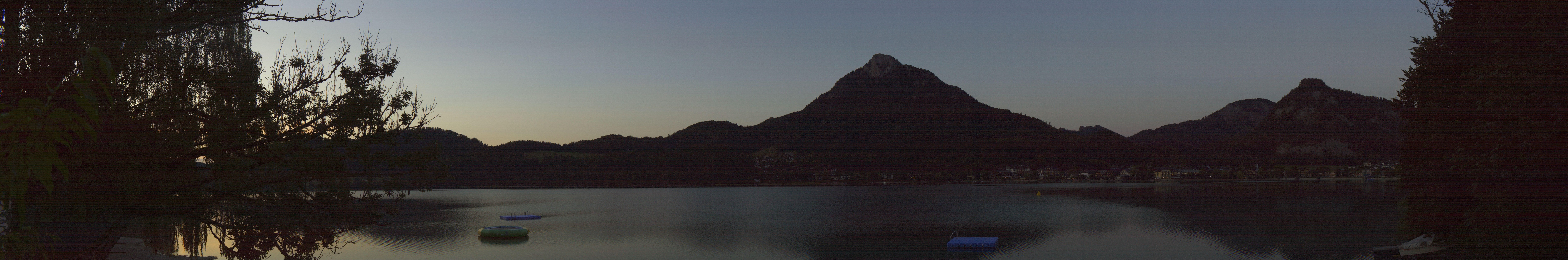 Archiv Foto Webcam Fuschlsee Panoramablick
