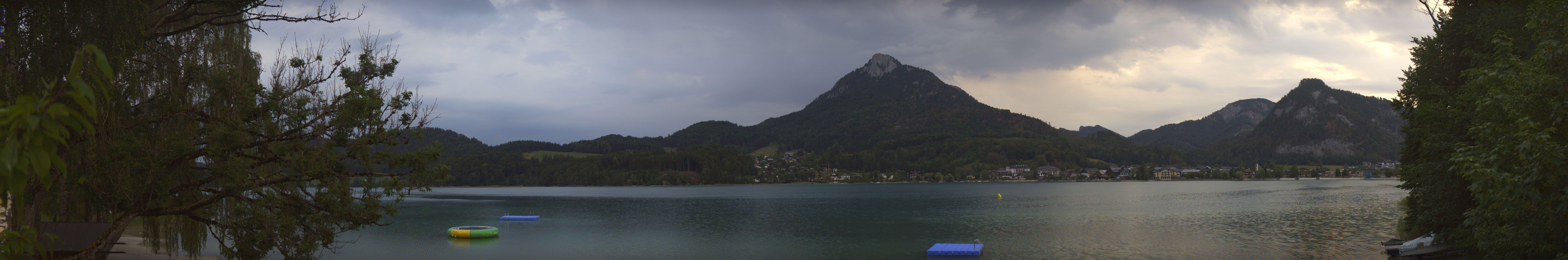Archiv Foto Webcam Fuschlsee Panoramablick