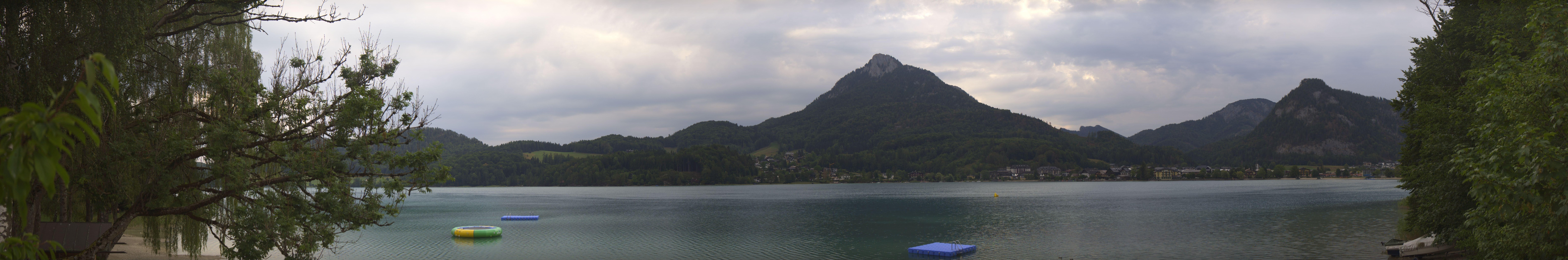 Archiv Foto Webcam Fuschlsee Panoramablick