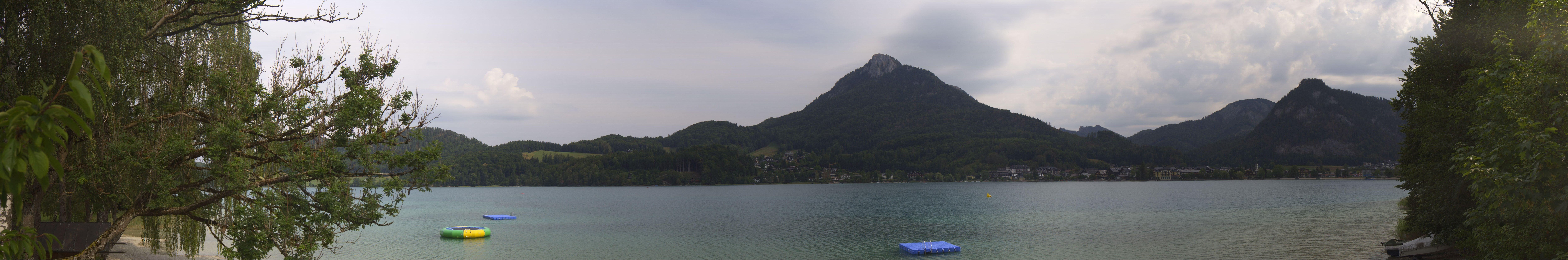 Archiv Foto Webcam Fuschlsee Panoramablick