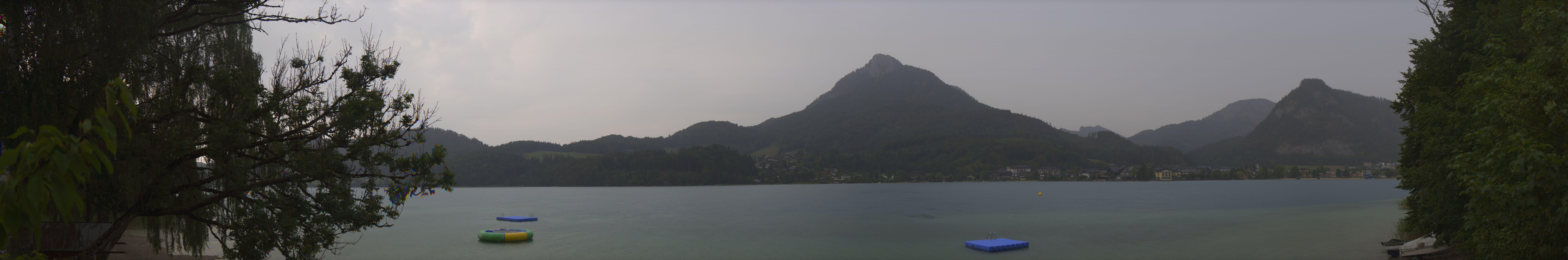 Archiv Foto Webcam Fuschlsee Panoramablick