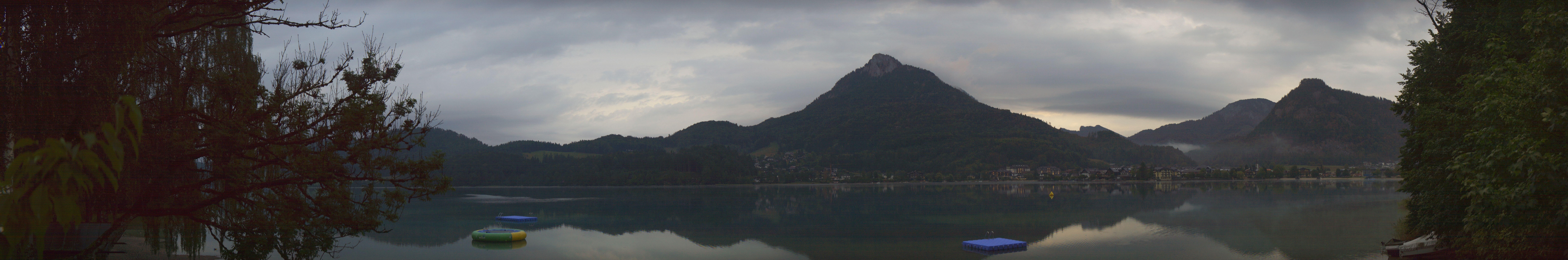 Archiv Foto Webcam Fuschlsee Panoramablick