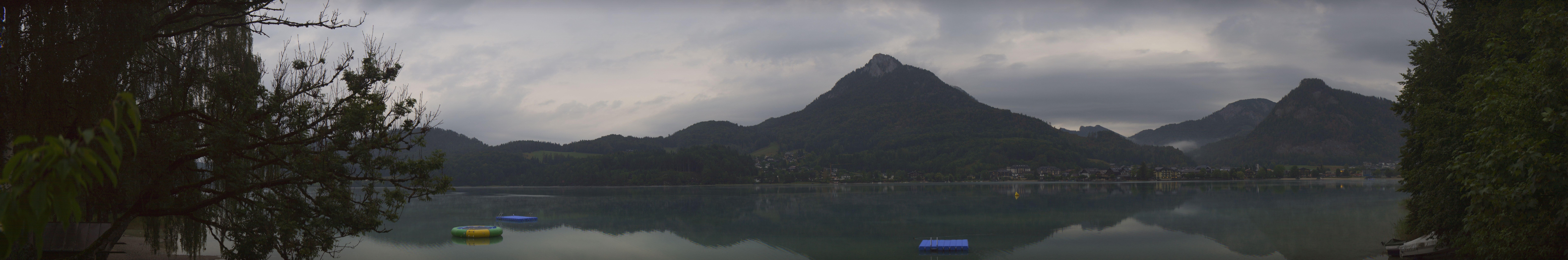 Archiv Foto Webcam Fuschlsee Panoramablick