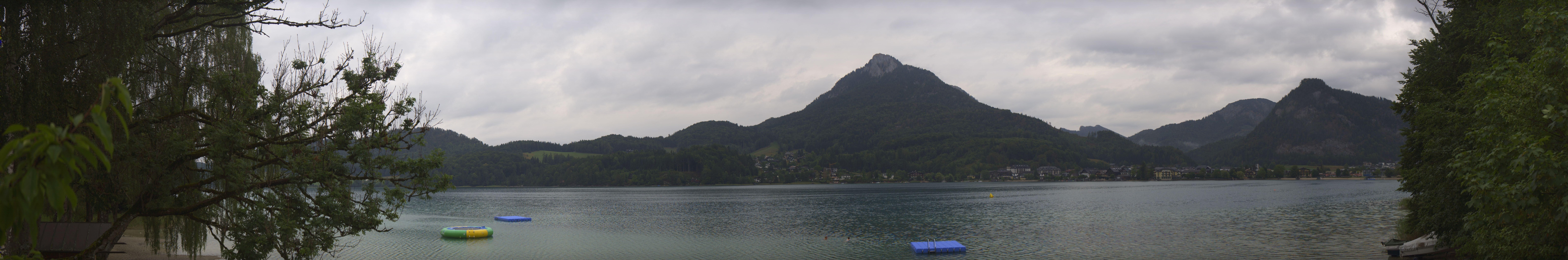 Archiv Foto Webcam Fuschlsee Panoramablick