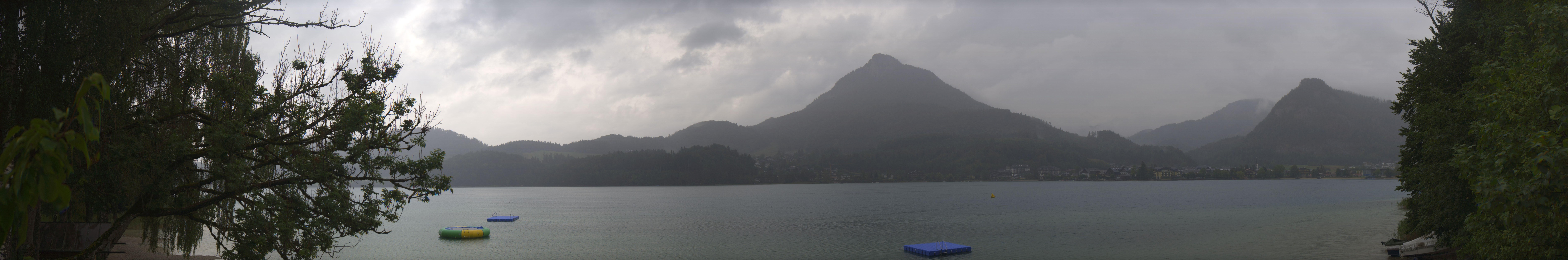 Archiv Foto Webcam Fuschlsee Panoramablick