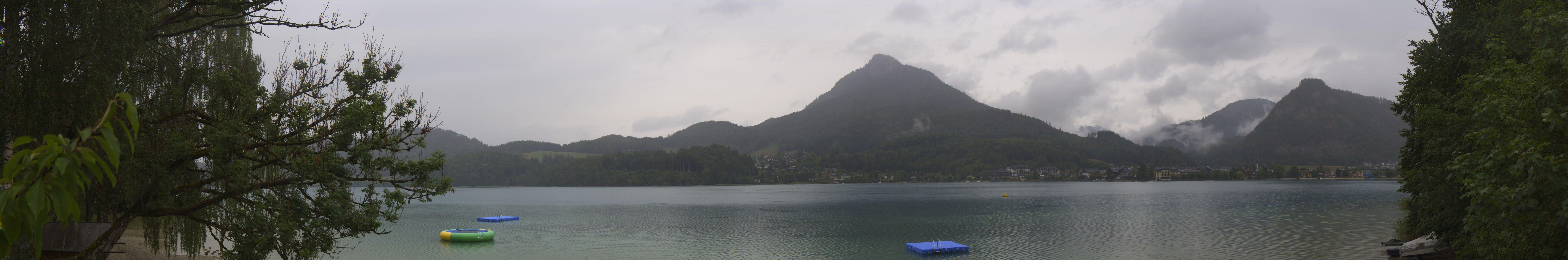 Archiv Foto Webcam Fuschlsee Panoramablick