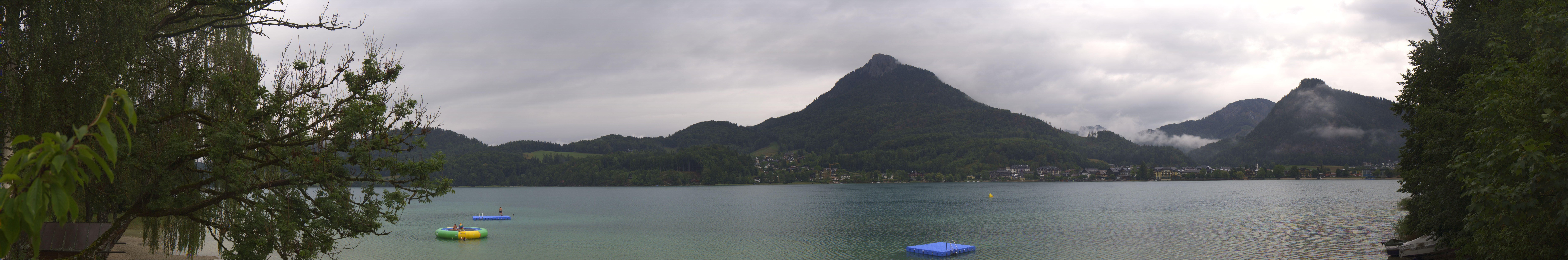 Archiv Foto Webcam Fuschlsee Panoramablick