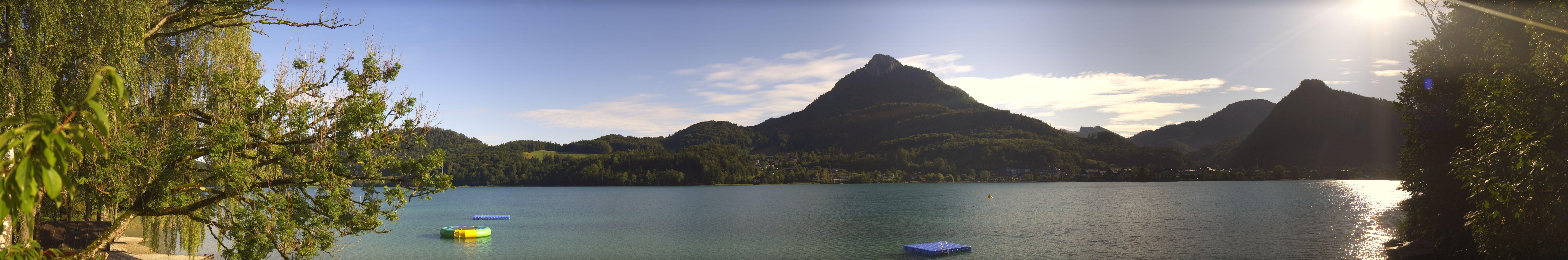 Archiv Foto Webcam Fuschlsee Panoramablick