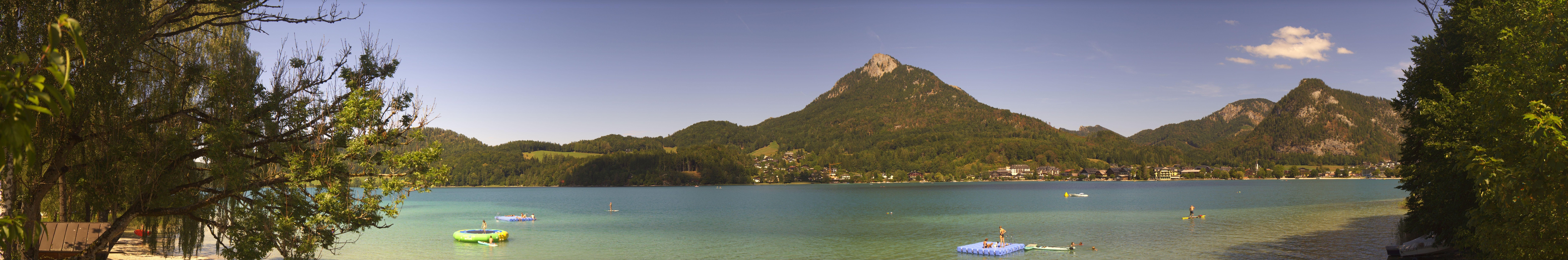 Archiv Foto Webcam Fuschlsee Panoramablick