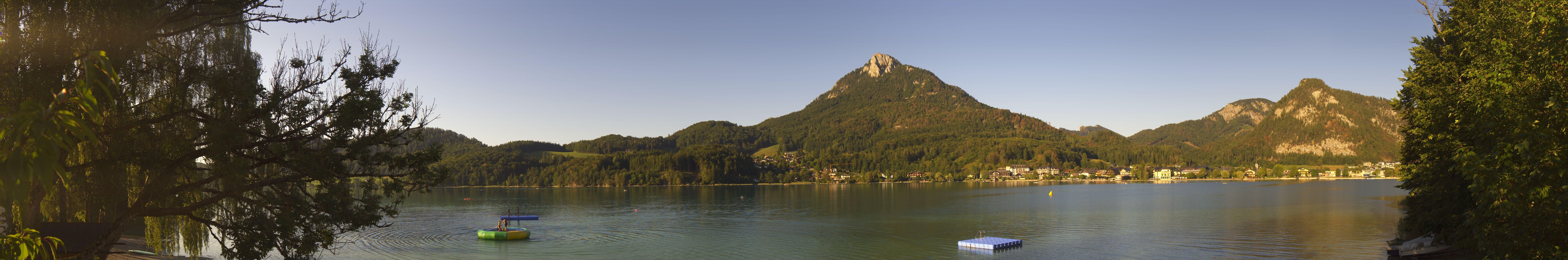 Archiv Foto Webcam Fuschlsee Panoramablick