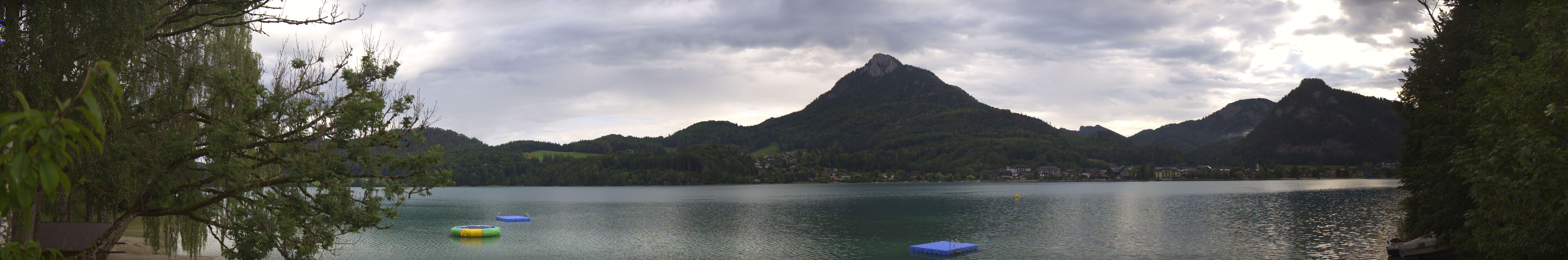 Archiv Foto Webcam Fuschlsee Panoramablick