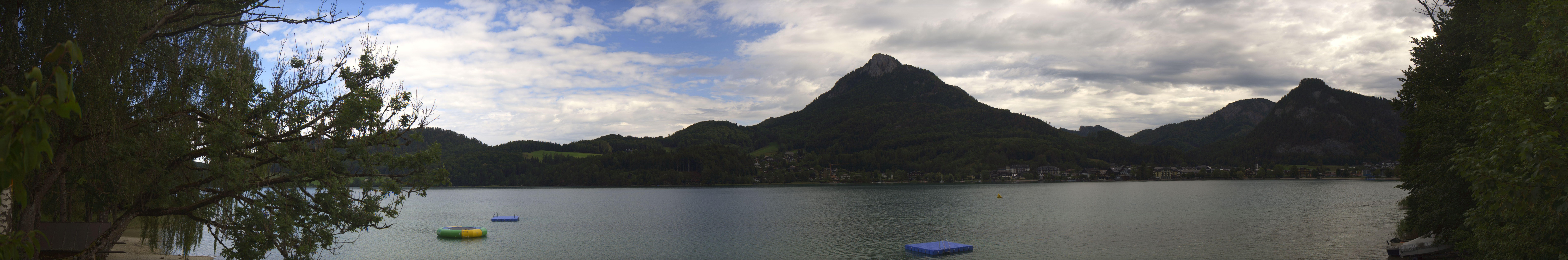 Archiv Foto Webcam Fuschlsee Panoramablick
