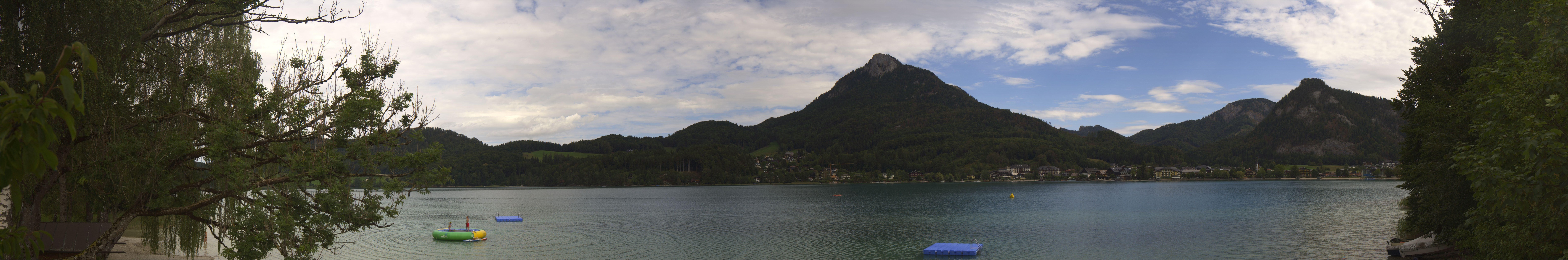 Archiv Foto Webcam Fuschlsee Panoramablick