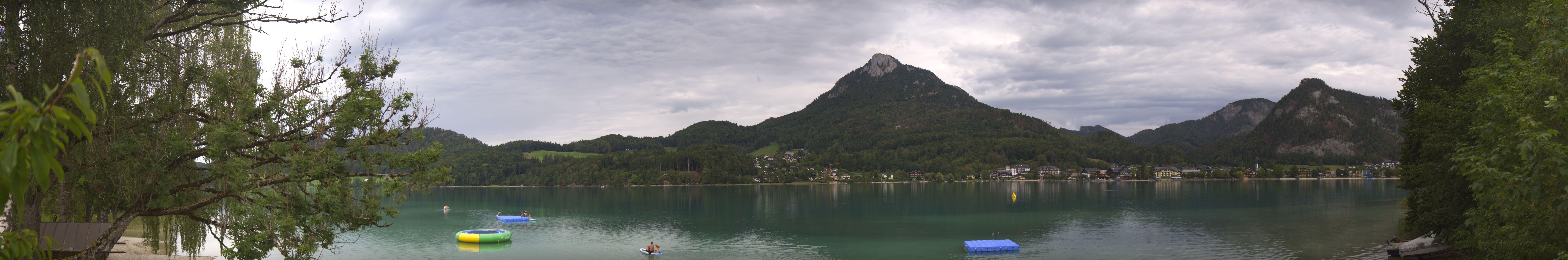 Archiv Foto Webcam Fuschlsee Panoramablick