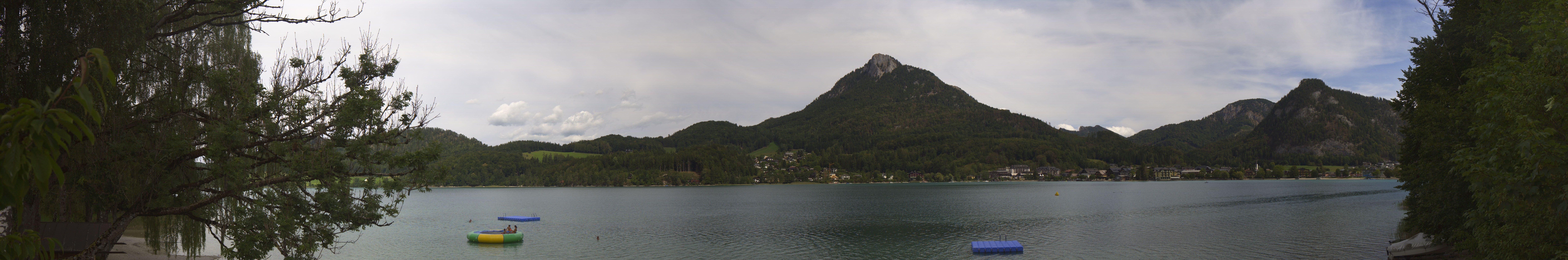 Archived image Webcam Fuschl am See: Panoramic View