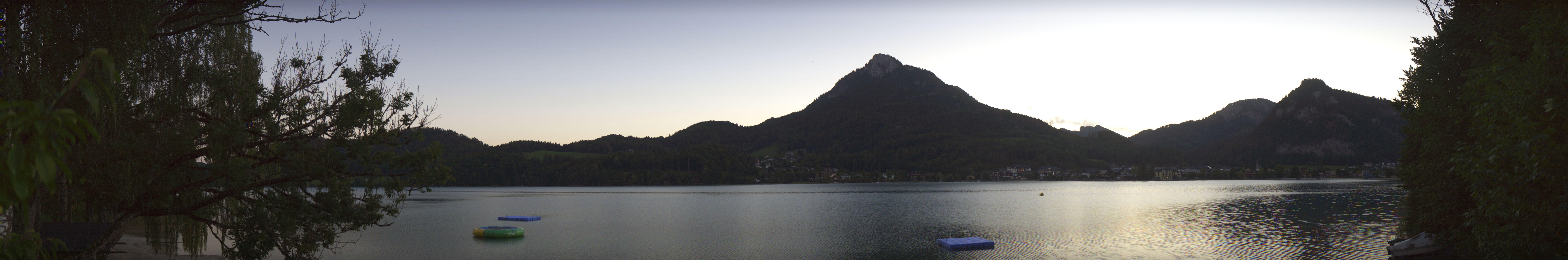 Archiv Foto Webcam Fuschlsee Panoramablick