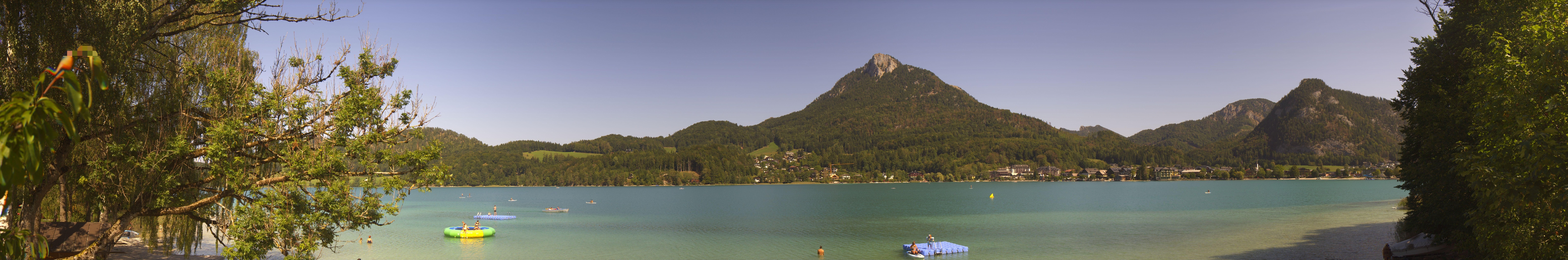 Archiv Foto Webcam Fuschlsee Panoramablick