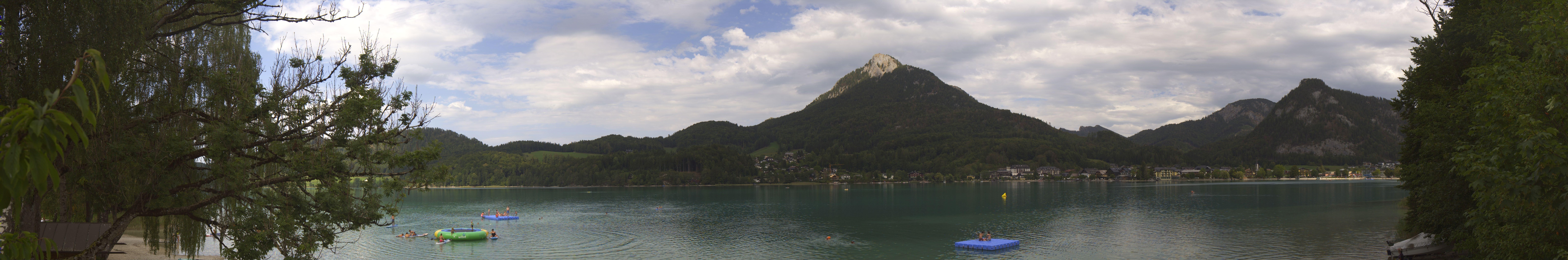 Archiv Foto Webcam Fuschlsee Panoramablick