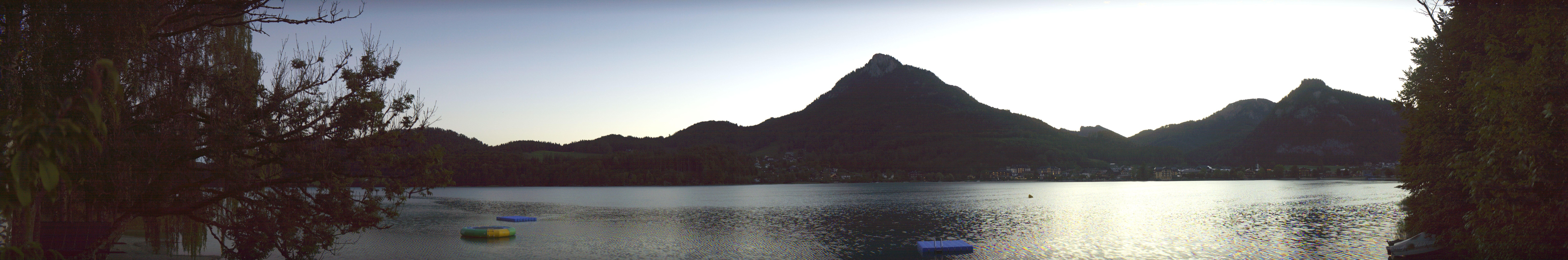 Archiv Foto Webcam Fuschlsee Panoramablick