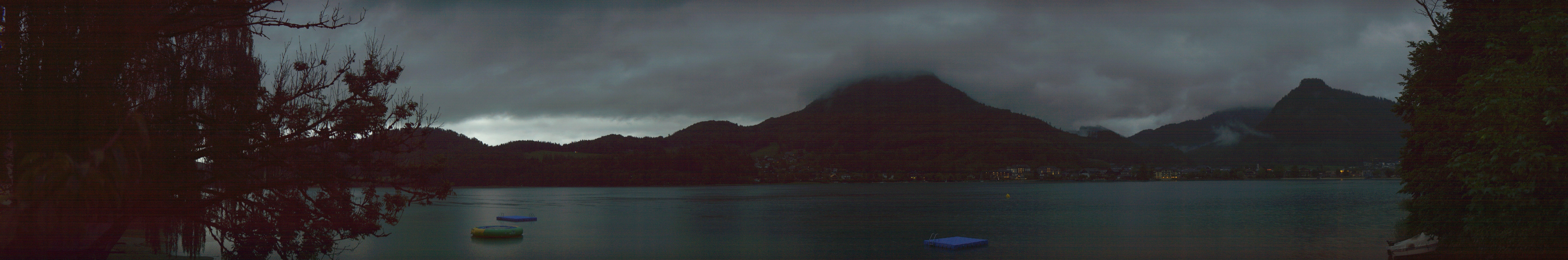 Archiv Foto Webcam Fuschlsee Panoramablick
