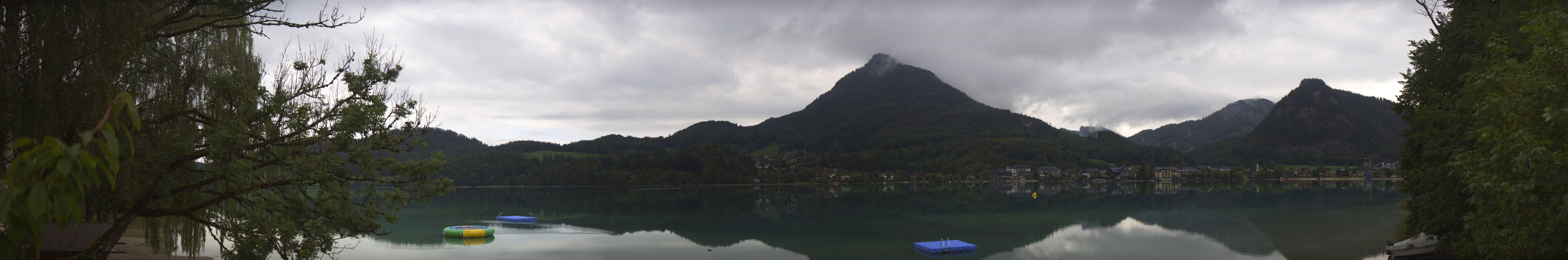 Archiv Foto Webcam Fuschlsee Panoramablick