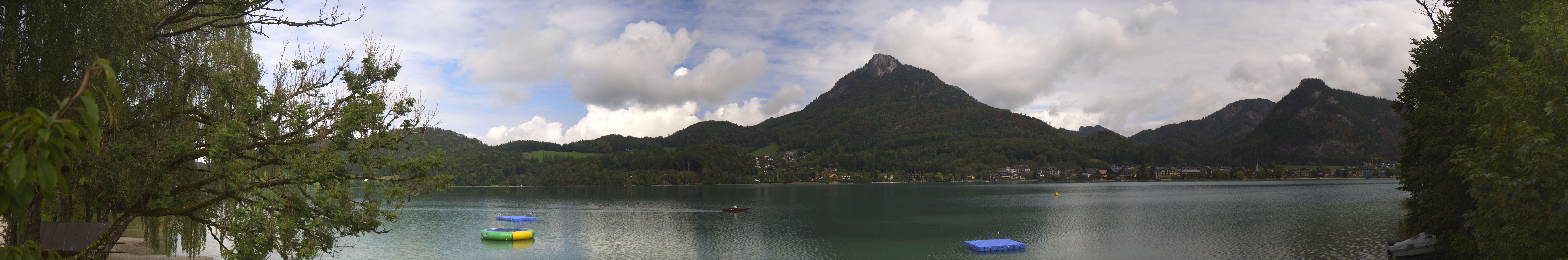 Archiv Foto Webcam Fuschlsee Panoramablick