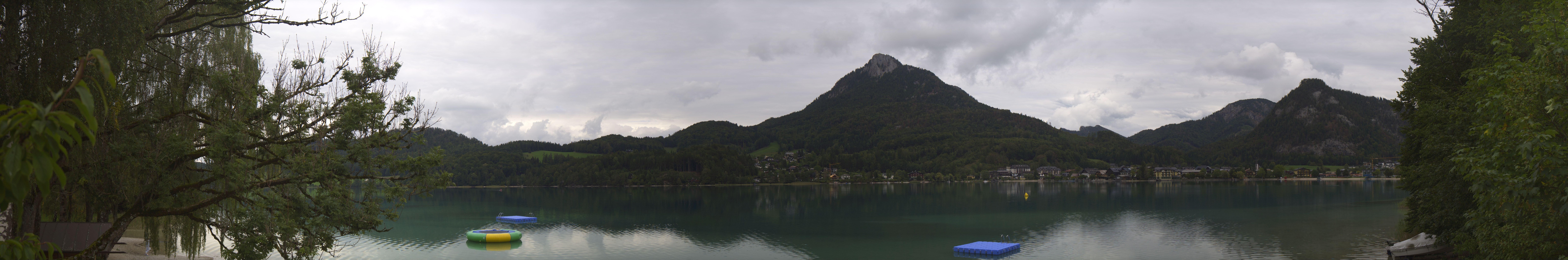 Archiv Foto Webcam Fuschlsee Panoramablick